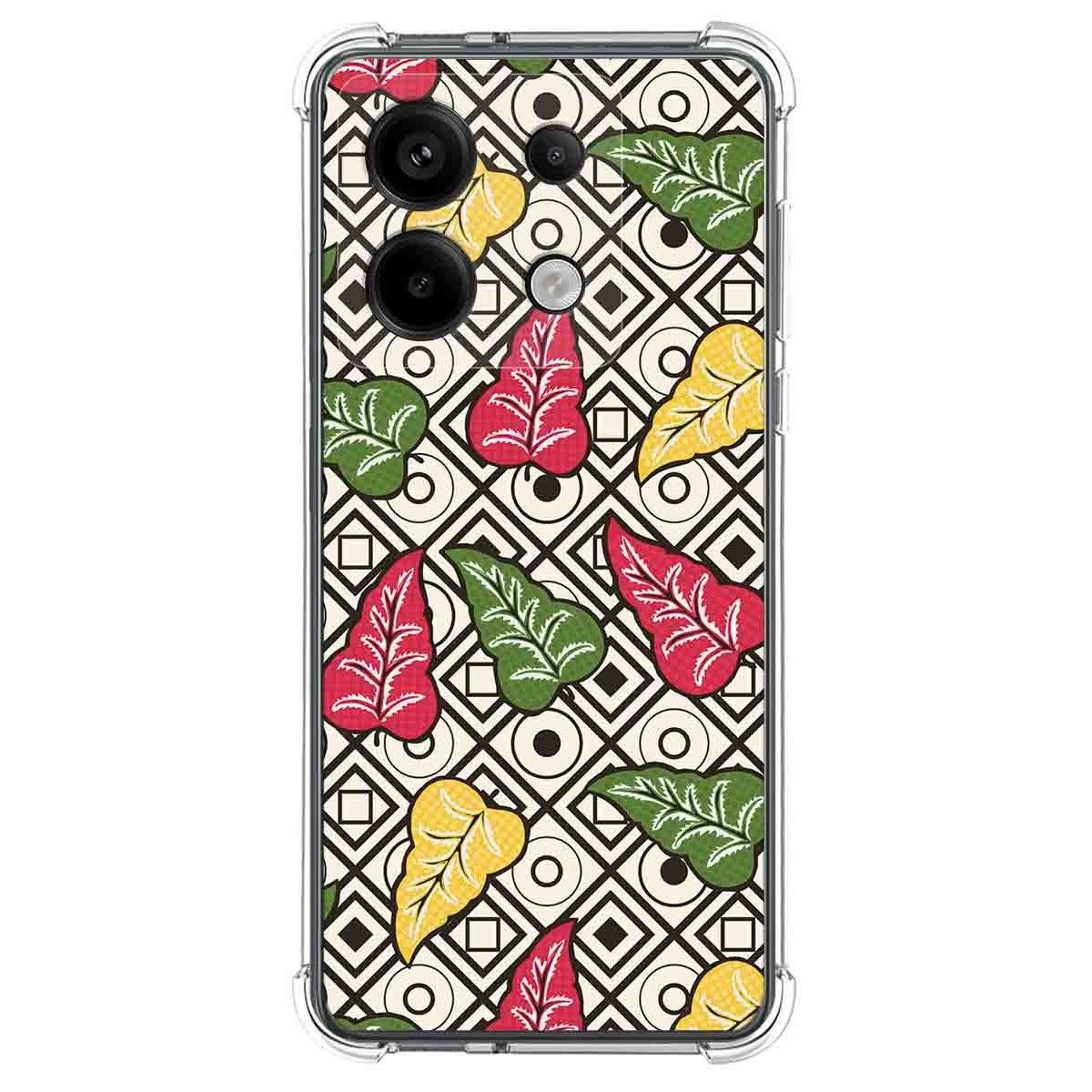 Funda Silicona Antigolpes para Xiaomi Redmi Note 13 Pro 5G diseño Flores 11 Dibujos