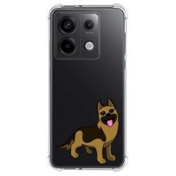 Funda Silicona Antigolpes para Xiaomi Redmi Note 13 Pro 5G diseño Perros 03 Dibujos