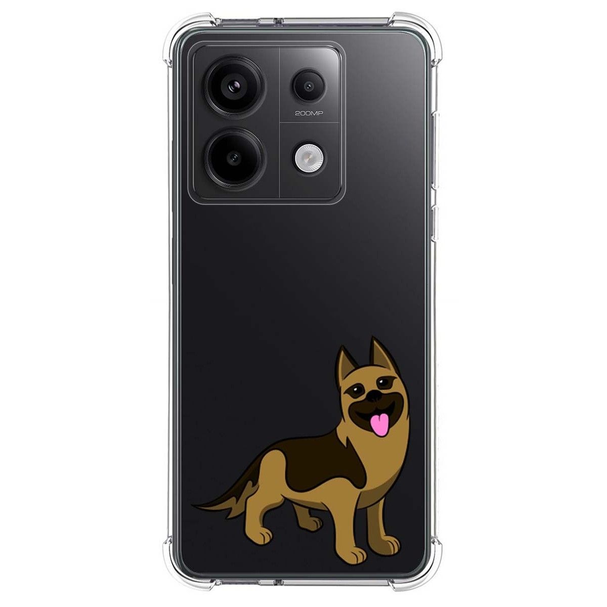 Funda Silicona Antigolpes para Xiaomi Redmi Note 13 Pro 5G diseño Perros 03 Dibujos