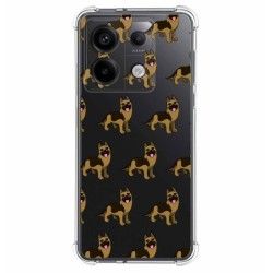 Funda Silicona Antigolpes para Xiaomi Redmi Note 13 Pro 5G diseño Perros 09 Dibujos