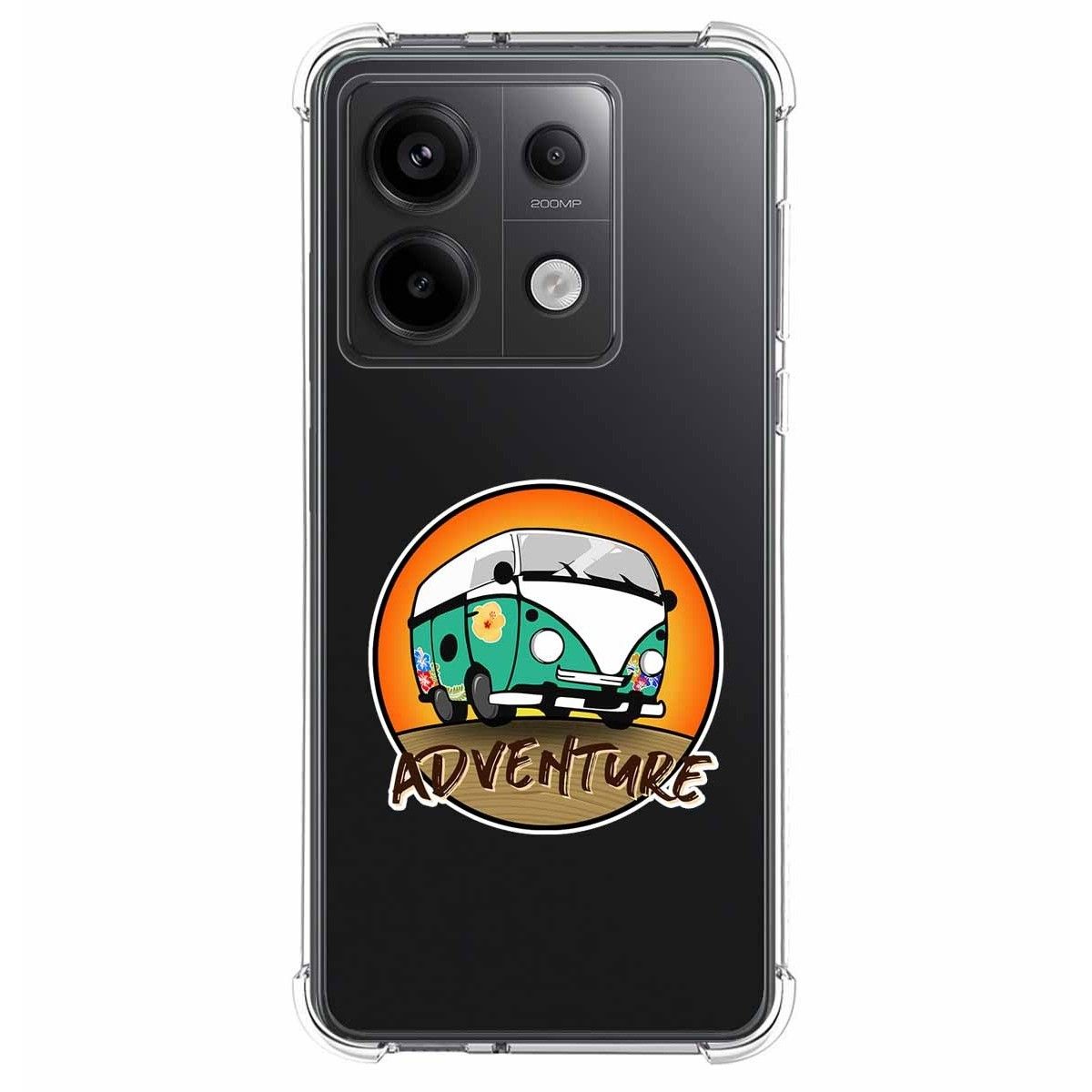 Funda Silicona Antigolpes para Xiaomi Poco X6 5G diseño Adventure Dibujos