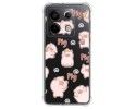 Funda Silicona Antigolpes para Xiaomi Poco X6 5G diseño Cerdos Dibujos