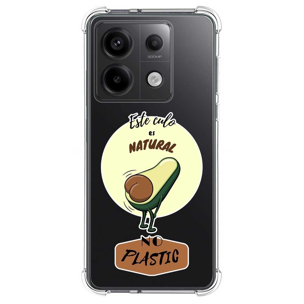 Funda Silicona Antigolpes para Xiaomi Poco X6 5G diseño Culo Natural Dibujos