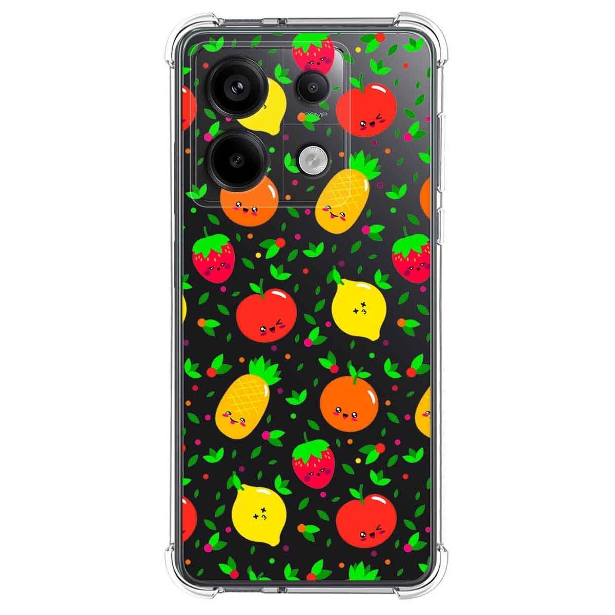Funda Silicona Antigolpes para Xiaomi Poco X6 5G diseño Frutas 01 Dibujos