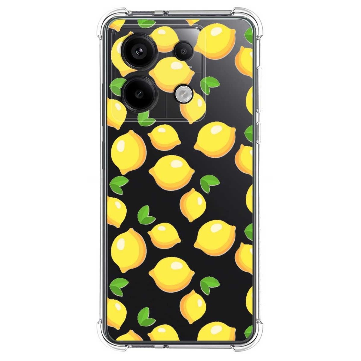 Funda Silicona Antigolpes para Xiaomi Poco X6 5G diseño Limones Dibujos