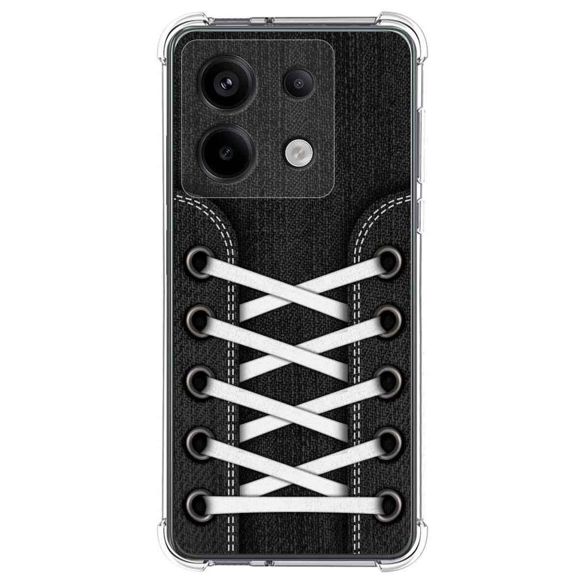 Funda Silicona Antigolpes para Xiaomi Poco X6 5G diseño Zapatillas 02 Dibujos
