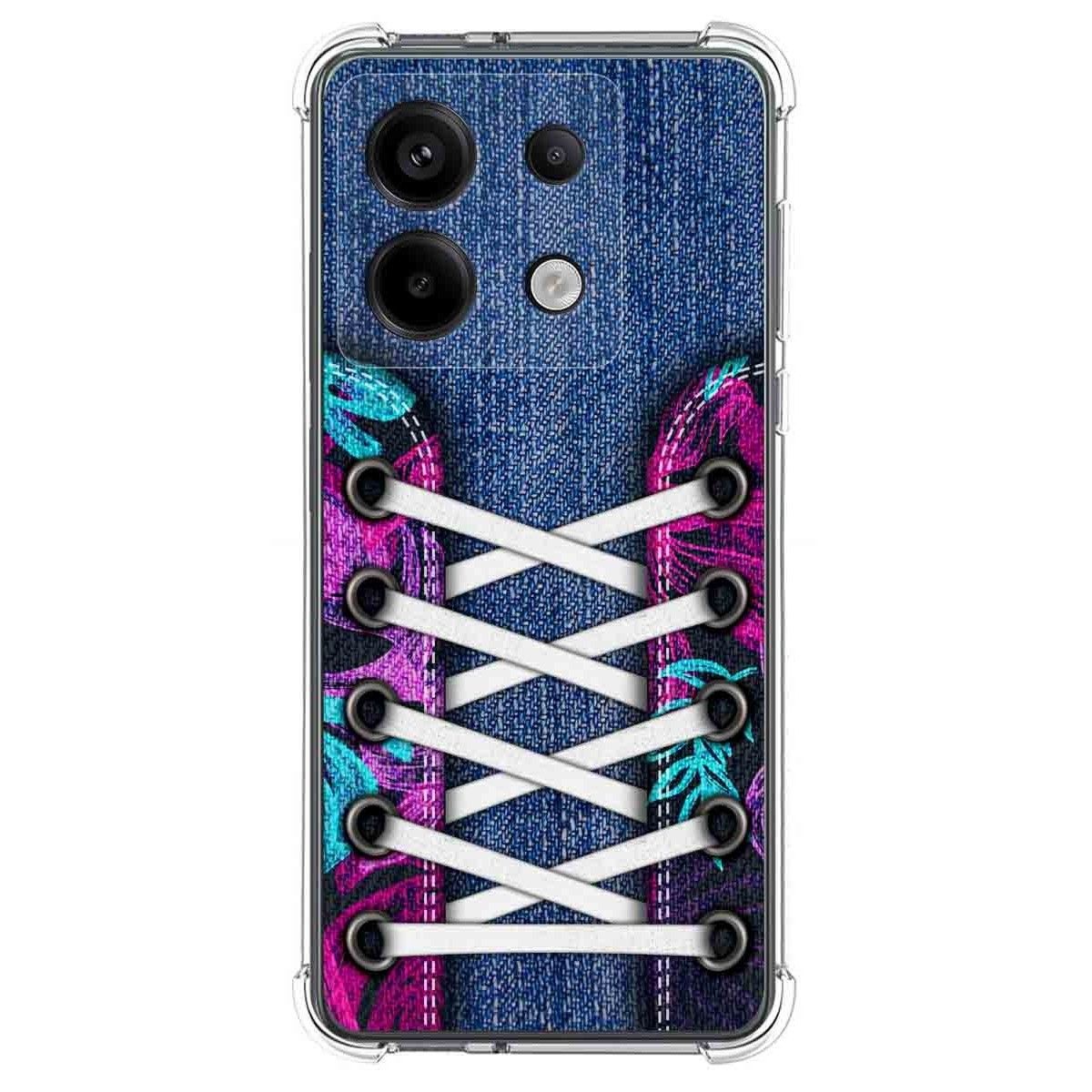 Funda Silicona Antigolpes para Xiaomi Poco X6 5G diseño Zapatillas 06 Dibujos