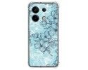 Funda Silicona Antigolpes para Xiaomi Poco X6 5G diseño Flores 03 Dibujos