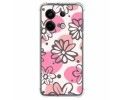 Funda Silicona Antigolpes para Xiaomi Poco X6 5G diseño Flores 09 Dibujos