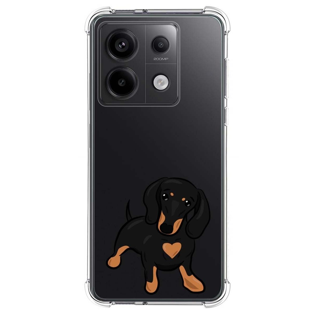 Funda Silicona Antigolpes para Xiaomi Poco X6 5G diseño Perros 04 Dibujos
