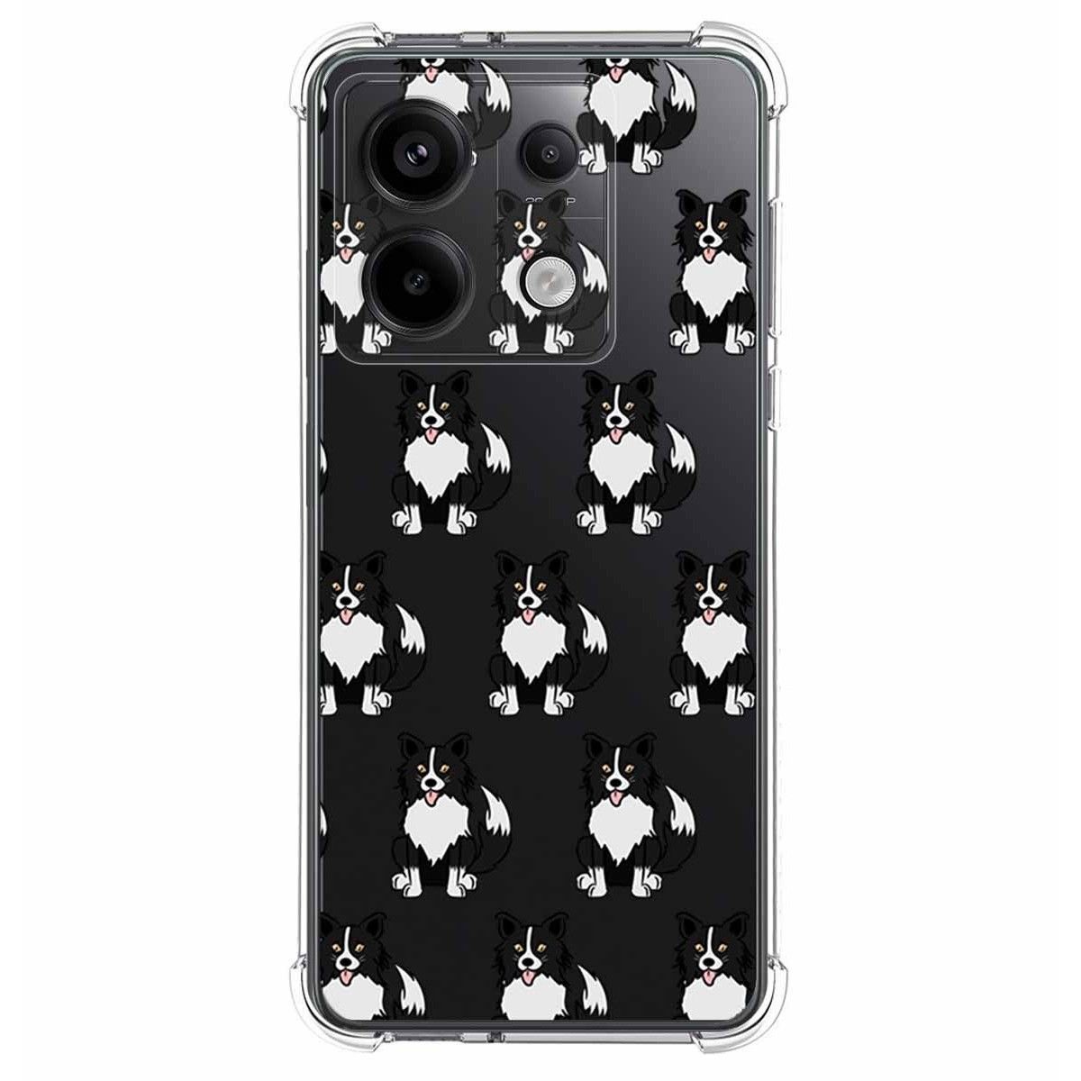Funda Silicona Antigolpes para Xiaomi Poco X6 5G diseño Perros 07 Dibujos