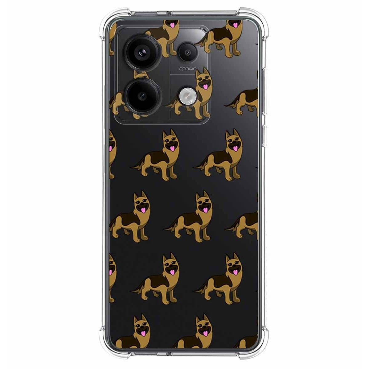 Funda Silicona Antigolpes para Xiaomi Poco X6 5G diseño Perros 09 Dibujos