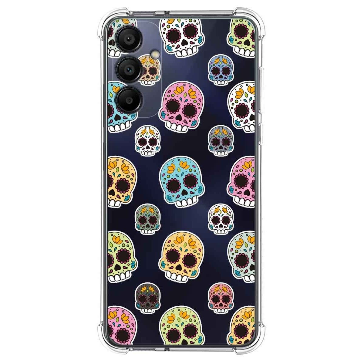 Funda Silicona Antigolpes para Samsung Galaxy A15 4G / 5G diseño Catrina Dibujos
