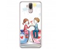 Funda Gel Tpu para Ulefone Power 3 / 3S Diseño Cafe Dibujos