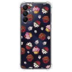 Funda Silicona Antigolpes para Samsung Galaxy A15 4G / 5G diseño Muffins Dibujos