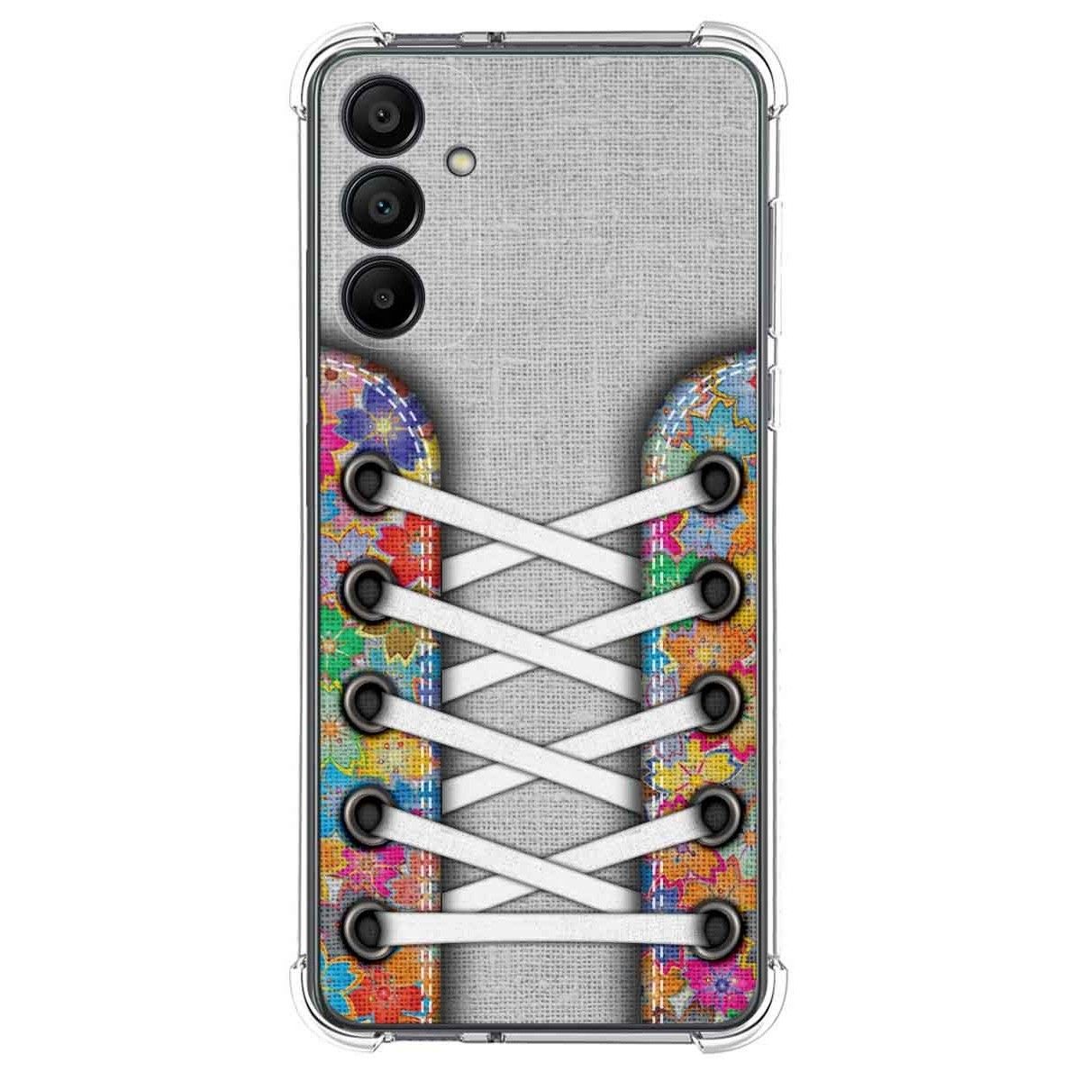 Funda Silicona Antigolpes para Samsung Galaxy A15 4G / 5G diseño Zapatillas 04 Dibujos