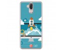 Funda Gel Tpu para Ulefone Power 3 / 3S Diseño Cohete Dibujos