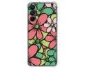 Funda Silicona Antigolpes para Samsung Galaxy A15 4G / 5G diseño Flores 02 Dibujos