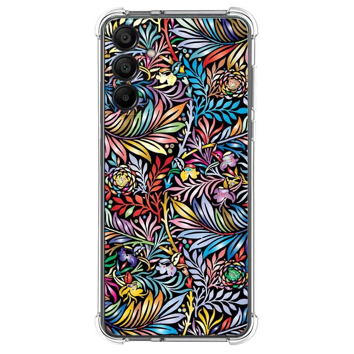 Funda Silicona Antigolpes para Samsung Galaxy A15 4G / 5G diseño Flores 04 Dibujos