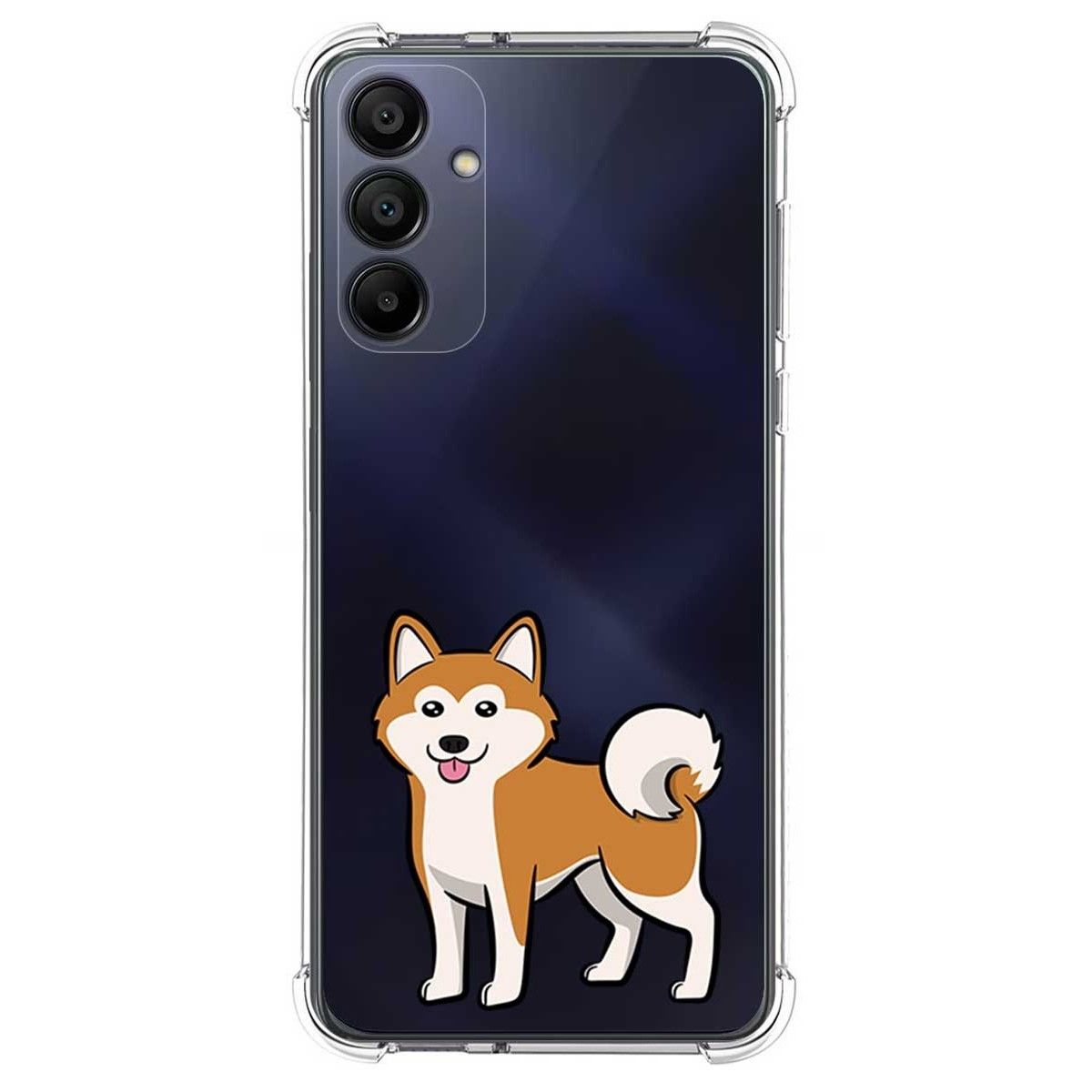 Funda Silicona Antigolpes para Samsung Galaxy A15 4G / 5G diseño Perros 02 Dibujos