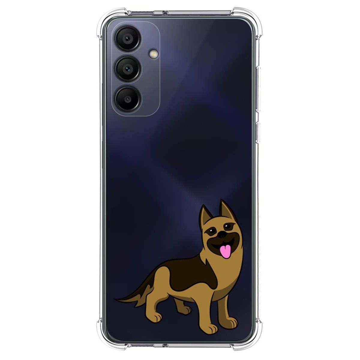 Funda Silicona Antigolpes para Samsung Galaxy A15 4G / 5G diseño Perros 03 Dibujos