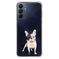 Funda Silicona Antigolpes para Samsung Galaxy A15 4G / 5G diseño Perros 06 Dibujos