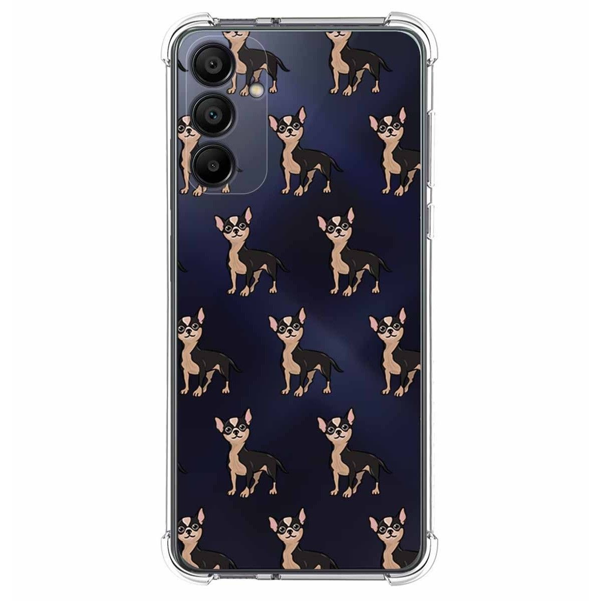 Funda Silicona Antigolpes para Samsung Galaxy A15 4G / 5G diseño Perros 11 Dibujos