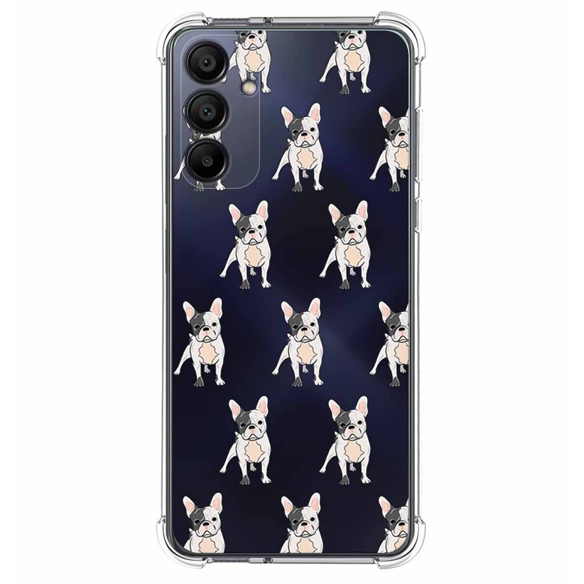 Funda Silicona Antigolpes para Samsung Galaxy A15 4G / 5G diseño Perros 12 Dibujos