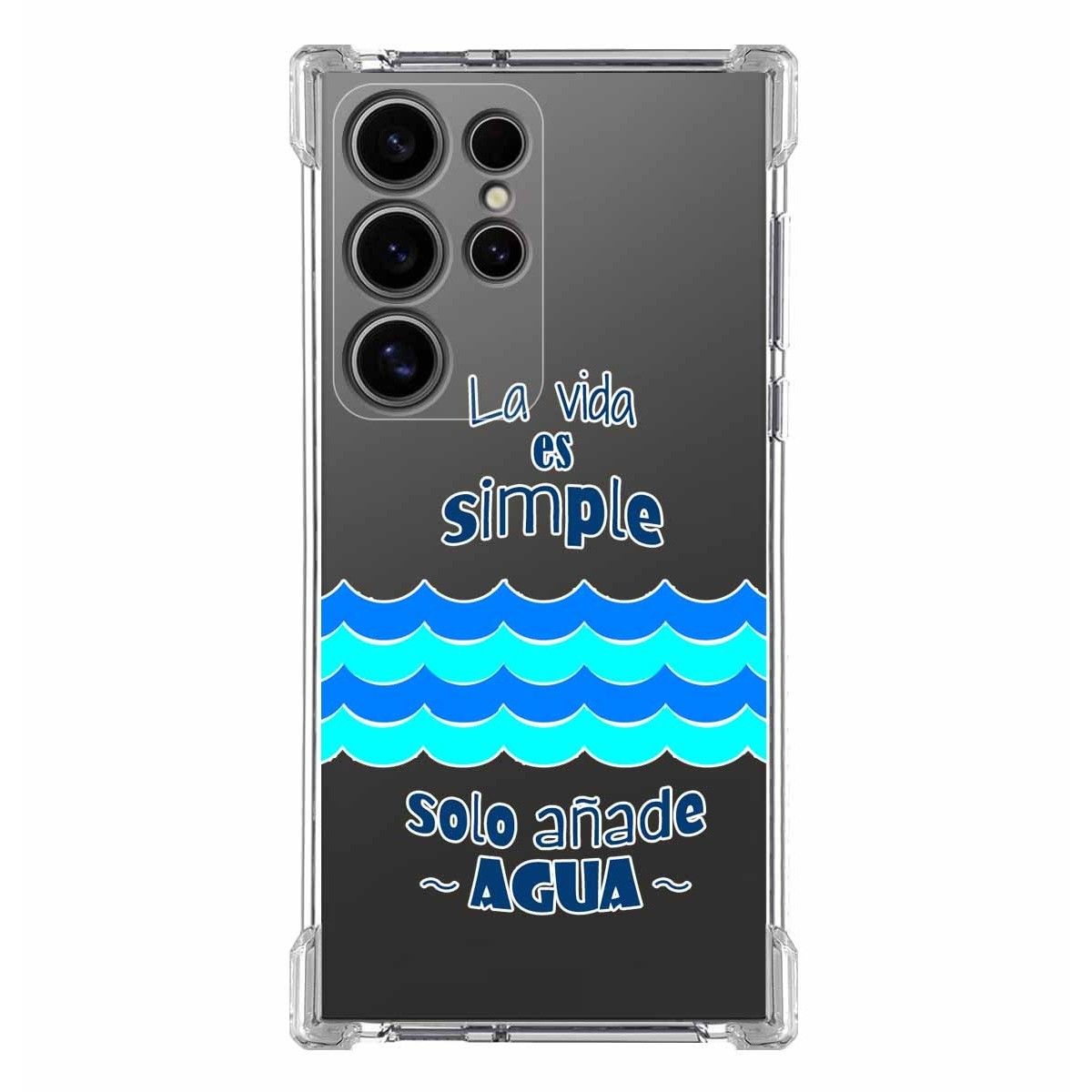 Funda Silicona Antigolpes para Samsung Galaxy S24 Ultra 5G diseño Agua Dibujos