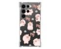Funda Silicona Antigolpes para Samsung Galaxy S24 Ultra 5G diseño Cerdos Dibujos