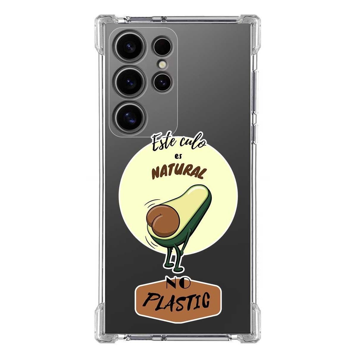 Funda Silicona Antigolpes para Samsung Galaxy S24 Ultra 5G diseño Culo Natural Dibujos