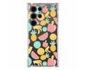 Funda Silicona Antigolpes para Samsung Galaxy S24 Ultra 5G diseño Frutas 02 Dibujos