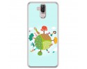 Funda Gel Tpu para Ulefone Power 3 / 3S Diseño Familia Dibujos