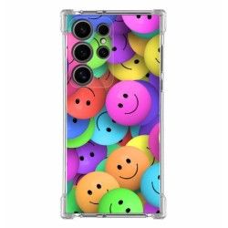 Funda Silicona Antigolpes para Samsung Galaxy S24 Ultra 5G diseño Smile Dibujos