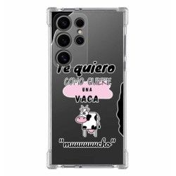 Funda Silicona Antigolpes para Samsung Galaxy S24 Ultra 5G diseño Vaca Dibujos