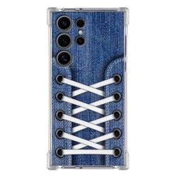 Funda Silicona Antigolpes para Samsung Galaxy S24 Ultra 5G diseño Zapatillas 01 Dibujos