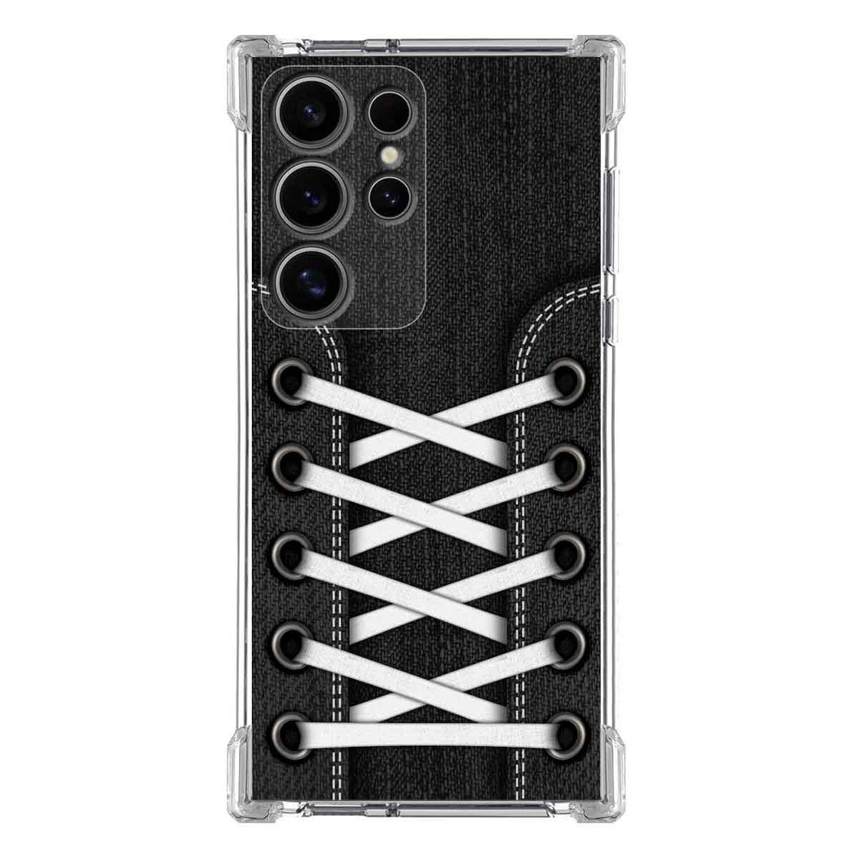 Funda Silicona Antigolpes para Samsung Galaxy S24 Ultra 5G diseño Zapatillas 02 Dibujos