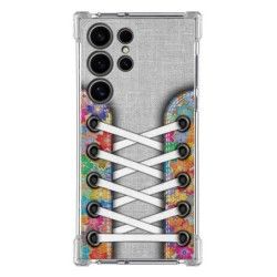 Funda Silicona Antigolpes para Samsung Galaxy S24 Ultra 5G diseño Zapatillas 04 Dibujos