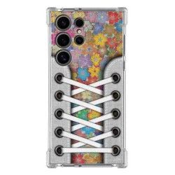 Funda Silicona Antigolpes para Samsung Galaxy S24 Ultra 5G diseño Zapatillas 05 Dibujos