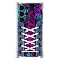 Funda Silicona Antigolpes para Samsung Galaxy S24 Ultra 5G diseño Zapatillas 07 Dibujos