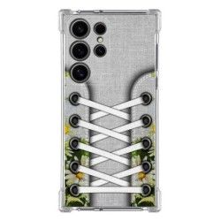 Funda Silicona Antigolpes para Samsung Galaxy S24 Ultra 5G diseño Zapatillas 08 Dibujos