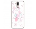 Funda Gel Tpu para Ulefone Power 3 / 3S Diseño Flores Minimal Dibujos