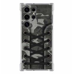 Funda Silicona Antigolpes para Samsung Galaxy S24 Ultra 5G diseño Zapatillas 15 Dibujos