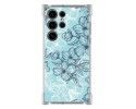 Funda Silicona Antigolpes para Samsung Galaxy S24 Ultra 5G diseño Flores 03 Dibujos