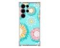 Funda Silicona Antigolpes para Samsung Galaxy S24 Ultra 5G diseño Flores 05 Dibujos