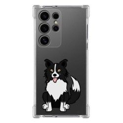 Funda Silicona Antigolpes para Samsung Galaxy S24 Ultra 5G diseño Perros 01 Dibujos