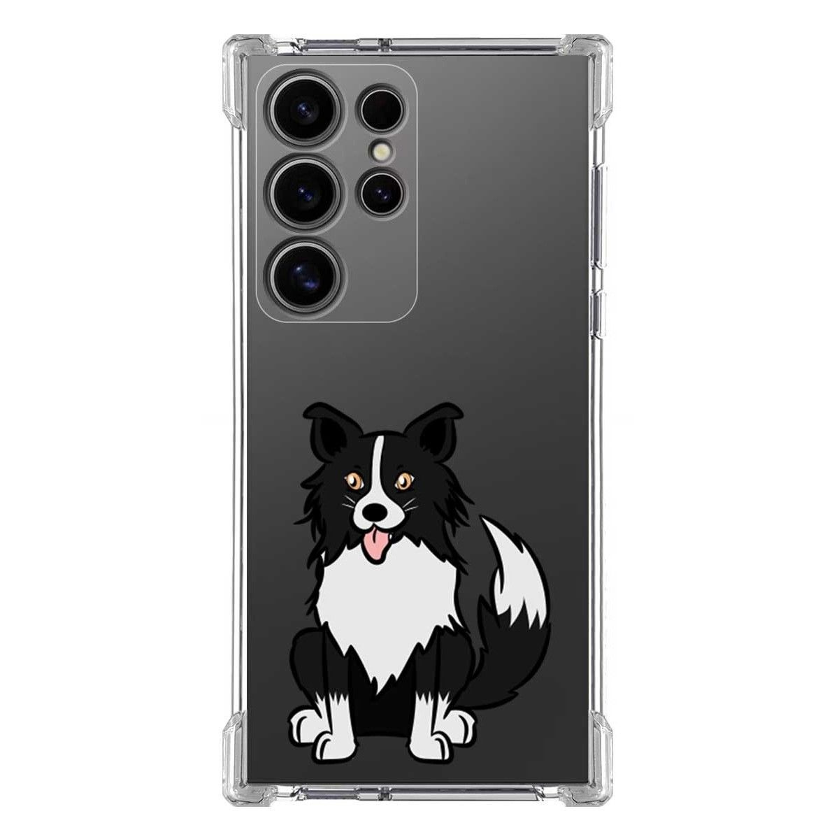 Funda Silicona Antigolpes para Samsung Galaxy S24 Ultra 5G diseño Perros 01 Dibujos