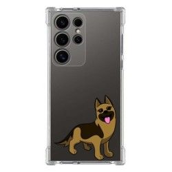 Funda Silicona Antigolpes para Samsung Galaxy S24 Ultra 5G diseño Perros 03 Dibujos