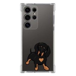 Funda Silicona Antigolpes para Samsung Galaxy S24 Ultra 5G diseño Perros 04 Dibujos