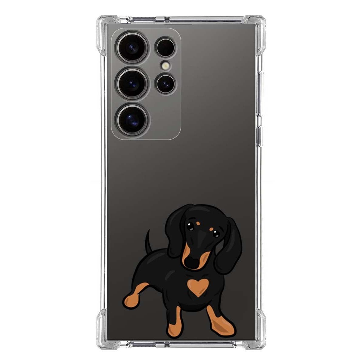 Funda Silicona Antigolpes para Samsung Galaxy S24 Ultra 5G diseño Perros 04 Dibujos